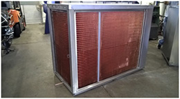 Locally manufactured condensing coils